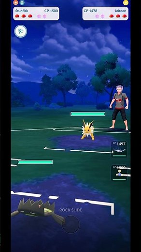 Galarian Stunfisk vs. Jolteon! Preview Cup PvP Gameplay (Experimental) | Pokemon GO