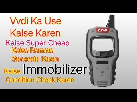 Vvdi Mini Ka Use Kaise Kare । xhorse vvdi Mini kaise kam karta hain