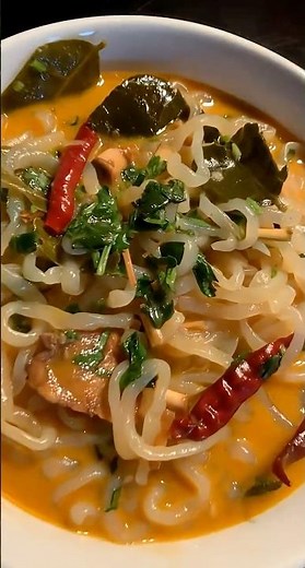 Creamy Tom Kha Soup with Zero Calorie Noodles | Low Calorie Thai Comfort Bowl 🍜