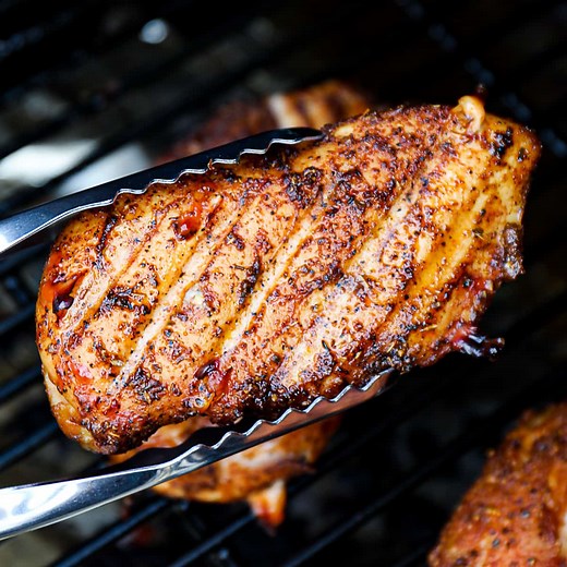 Easy Smoked Chicken Breast