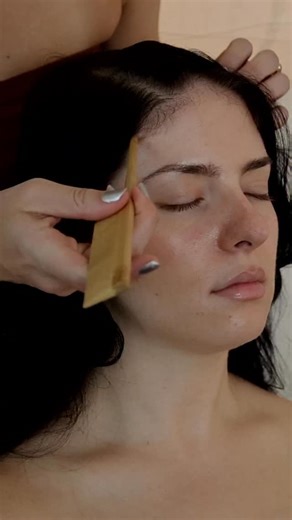 ASMR tingly hair parting 🖤 #asmr #asmrhair #asmrhairplay #hairplay #hair | XoKatie ASMR