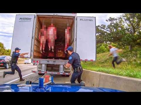 Brutal Moments as Police Confront Reckless Criminals, You Wouldn't Believe if Not Filmed #18