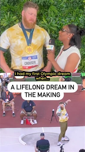 Olympic history is on the line for Ryan Crouser as he looks to be the first ever to win three consecutive men’s Olympic shot put gold medals! #ParisOlympics | NBC Sports