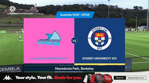 MATCH HIGHLIGHTS Action from the Round 18 NPL Women's NSW clash between Illawarra Stingrays and Sydney University Soccer Football Club, played at Macedonia Park with commentary from Tomas Phillips. #NPLNSW #NPLWNSW | NPL New South Wales