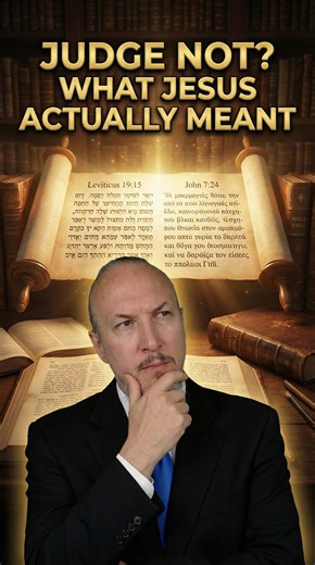 13K views · 83 reactions | Title What Jesus Actually Meant by "Judge...