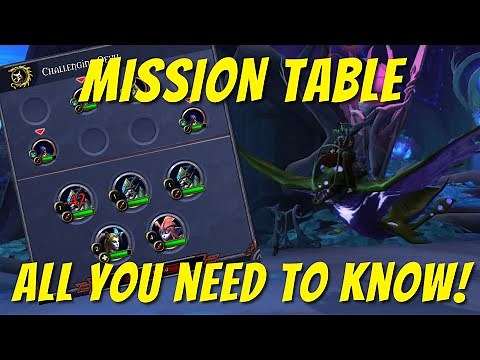 Mission Table EXPLAINED: Guide, Addons & Tips to IMPROVE and STOP wasting anima!