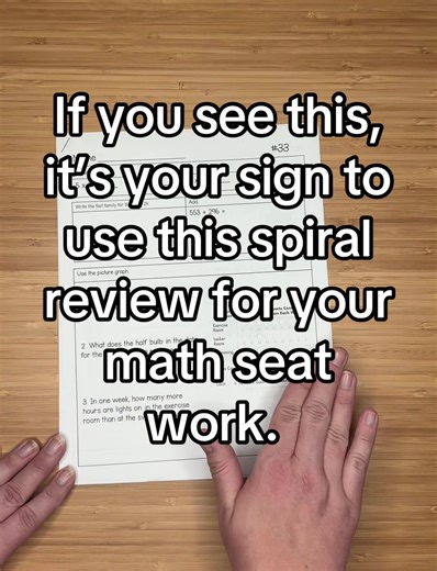 No prep, covers standards, word problems, consistency, Here’s what teachers love most about this resource 👇 💛 Consistency 💛 Skill coverage 💛 Simplicity 💛 Real progress Whether you’re looking for morning work or just want your math block to run smoother, this seat work makes a difference. 📌 Save for later or tap the link in my bio to grab the bundle! #mathfluency #thirdgrademath #iteach3rd #mathskills #mathpractice