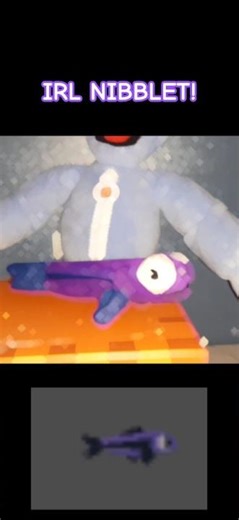 Irl Nibblet (Pop Up Submission) #roblox #yeeps #gorillatag #fish