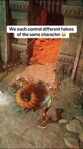 The truest relationship test 😂 #splitfiction did you know we give co-op games away to our patrons every month? Check it out! Link in bio! #coopgame #funnygaming #twoplayergame #knzplay | Knzplay