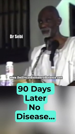 Dr Sebi - 90 DAYS LATER NO DISEASE - FASTING #drsebi #fasting #cure #curedisease #90daysfasting