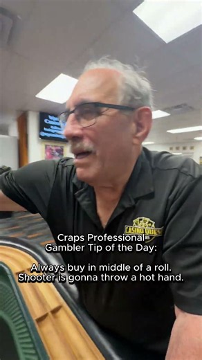 Craps Pro Gambler Tip of the Day #1