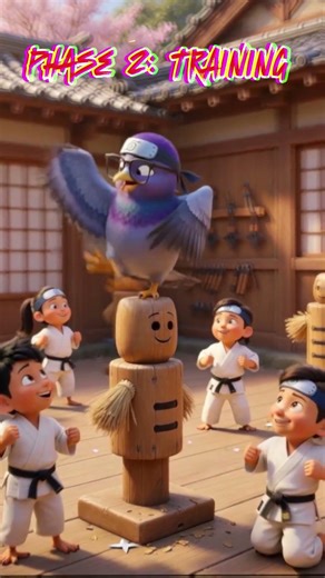 Pigeon Born in Anime Village