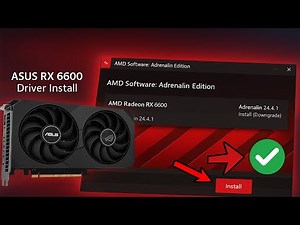 How to Download Driver ASUS Radeon RX 6600 – Install AMD Driver (Easy Guide)