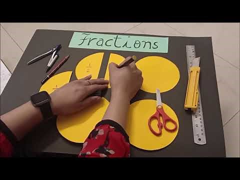 Grade V Maths (Fraction Kit DIY)