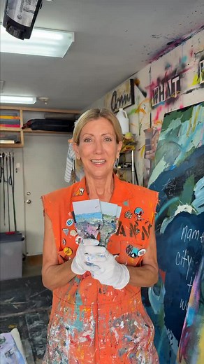 7.4K views · 465 reactions | One of my favorite tools: the color shaper! Perfect for adding (and even removing) gesso, plus it makes the coolest, most expressive marks. So versatile and satisfying to use! #colorshaper #howto #arttricks #artist #art #tools #anngolumbukfineart | Ann Golumbuk | Facebook