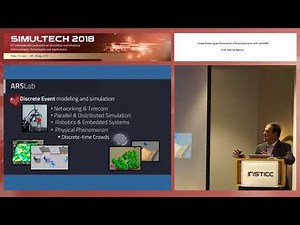 "Crowd Modeling and Simulation of Spatial Systems... Prof. Gabriel Wainer (SIMULTECH 2018)