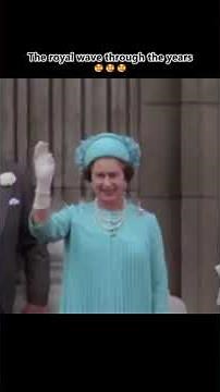 The royal wave through the years #short #thequeen #diana #princecharles #princewilliam #wave