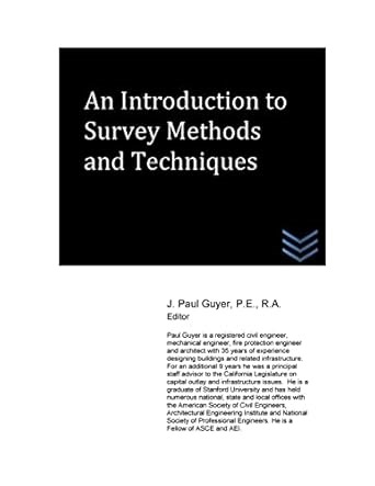 Amazon.com: An Introduction to Survey Methods and Techniques: 9781518791055: Guyer, J. Paul: Libros
