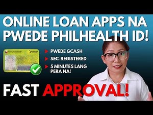 Fast Approval Loan Apps | Disbursed in 5 Minutes | Pwede ang Philhealth ID
