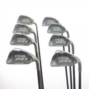Ping Zing 2 Iron Set Black Dot Graphite 350 Series A Senior Flex 34577A