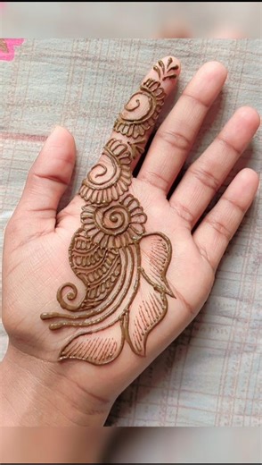 Beautiful 😍 Mehndi Design #shorts #mehndi