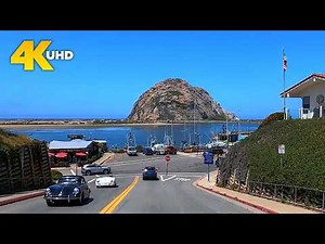Morro Bay California 4K Driving Tour | Central Coast Town & Morro Rock Scenic Drive