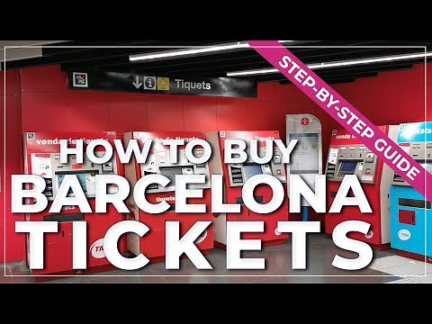 ➤ how to buy BARCELONA metro tickets 🚇 ‼️ new system, check video 150 #023