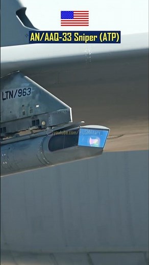 Up-Close Look at The Eyes of the B-52: AN/AAQ-33 Sniper Pod (ATP)