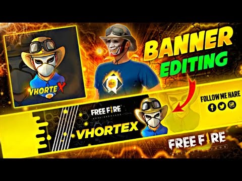 💥 MAKE THIS PROFESSIONAL GAMING BANNER 😱 HOW TO MAKE BANNER FOR GAMING CHANNEL ⚙️||