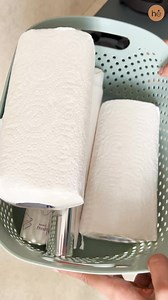 19K views · 142 reactions | Wall-Mounted Wrap Cutter And Paper Towel Rack ✅ The innovative design includes removable bezels and convenient hanging holes for easy installation ✅ The removable bezel design with slots ensures easy removal and replacement ✅ The handle design facilitates easy cutting and dispensing of kitchen materials Order Here https://homeessentials.in/products/wall-mounted-wrap-cutter-and-paper-towel-rack | Shop Home Essentials Store | Facebook