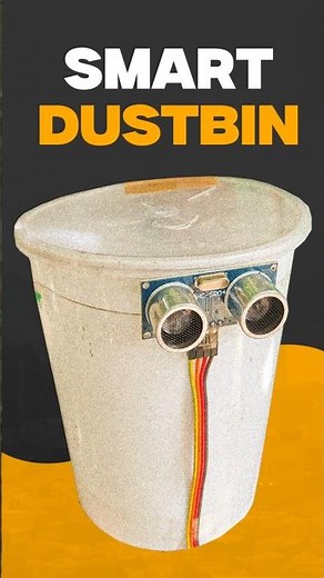 How to make a smart dustbin #arduinoproject