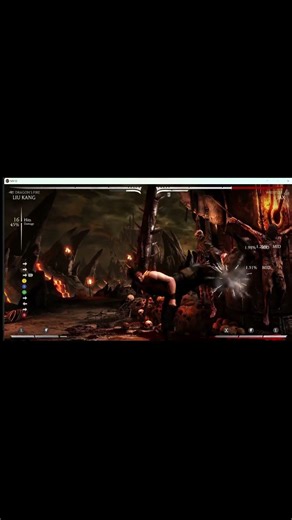 Mortal Kombat X Liu Kang dragon's fire 50 combo