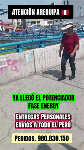 Potenciador de Energía Fase Energy en Arequipa