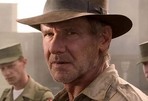 Whose idea was the poor 'fridge scene' in 'Indiana Jones 4'?