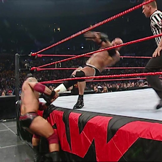 Ever wanted to see Goldberg battle Batista? Check this out! | WWE