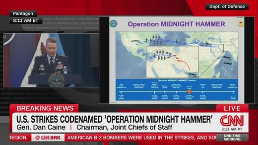 189K views · 10K reactions | The Joint Staff General Dan Caine outlines “Operation Midnight Hammer” from the Pentagon this morning. You don’t get better than General Caine, he is the best of the best, and the real deal—God Bless our United States Military, the GREATEST in the WORLD礪 | Daniel Scavino Jr. | Facebook
