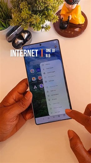 One UI 8.5 : New Redesign Internet App
