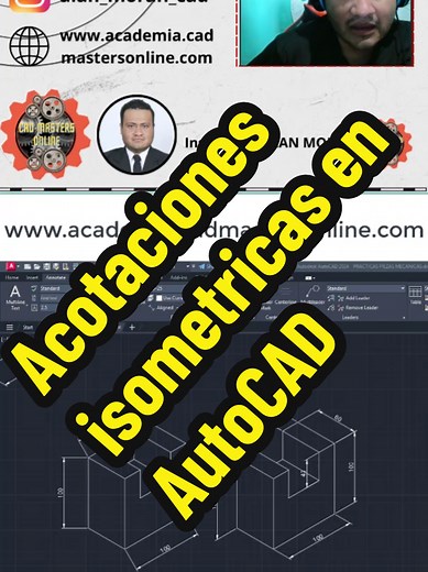 Acotaciones Isométricas en AutoCAD en 1 Minuto