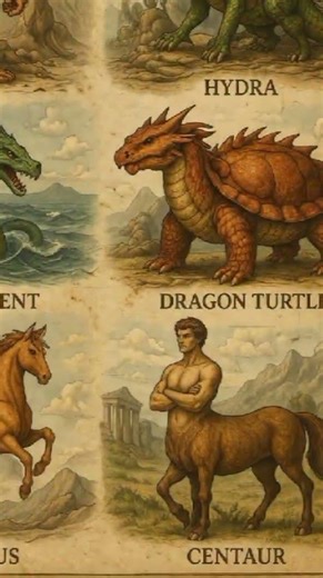 Mythical Creatures That Actually Exist in Legends 🐉