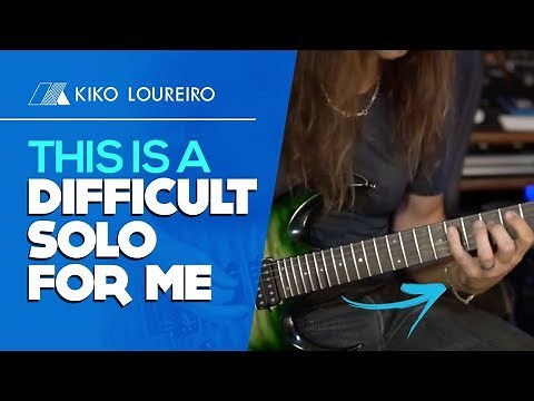 This Is A Difficult Solo For Me