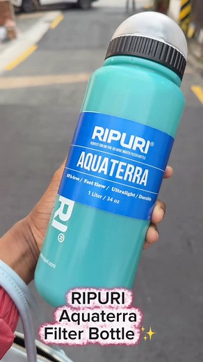 30 reactions · 4 comments | Clean water anywhere, anytime  Loving how the RIPURI Aquaterra filter bottle keeps every sip fresh — perfect for my busy days on the go! @nurilounge.official #RIPURI #Aquaterra #FilteredBottle #CleanWaterAnywhere #StayHydrated #KoreaLifestyle #OnTheGoEssentials #EcoFriendlyLiving #DailyEssentials #WaterFilterBottle #KBeautyLifestyle | Mariya Aliyu | Facebook