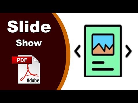 How to Make PDF Slide Show Presentation with Adobe Acrobat Pro 2020