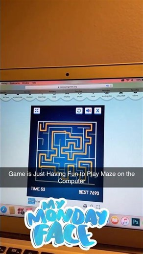 Game is Just Fun to Play Maze on the Computer
