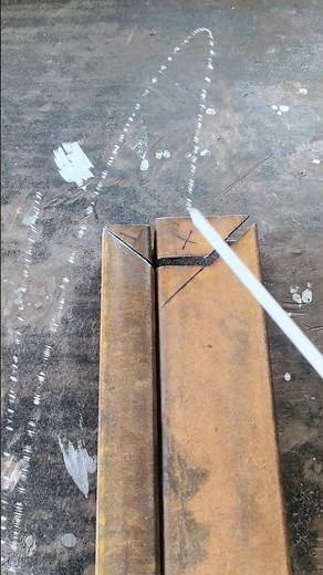 How to mark a 90 degree joint for a small size pipe #welding #welder