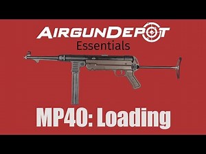 Umarex Legends MP40: Loading the Magazine