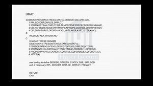 @0 Abaqus中Umat的一个简单示例，以及与von mises标准的比较