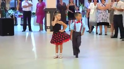 Cute Girl and Boy Salsa Dancing Performance is amazing | Creativity Junction