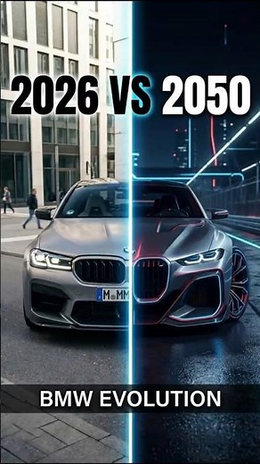 "BMW 2025 ➝ BMW 2050 | Future redefined 😍⚡#shorts