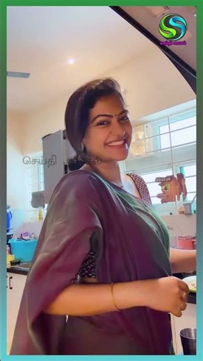 சமையலரை காட்டிய நடிகை ரச்சிதா மகாலட்சுமி..வீடியோ | Rachitha Mahalakshmi