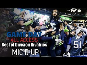 Best Mic'd Up Moments from Division Rivalries | Game Day All Access